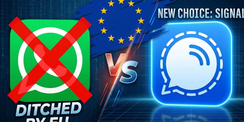 Why EU Officials Are Ditching WhatsApp for Signal