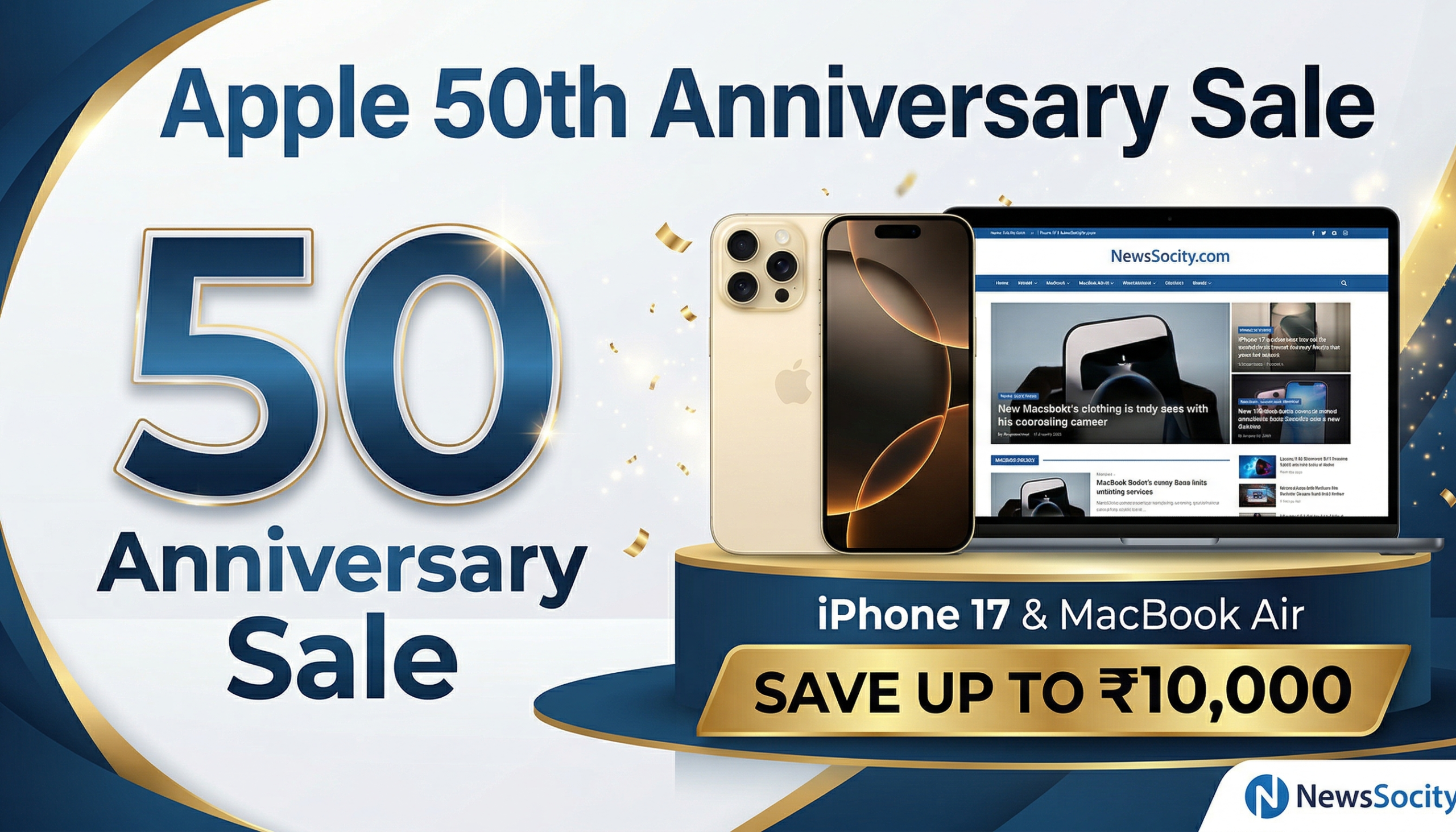 Apple 50th Anniversary Sale Iphone 17 Discount Newssocity 1 Scaled