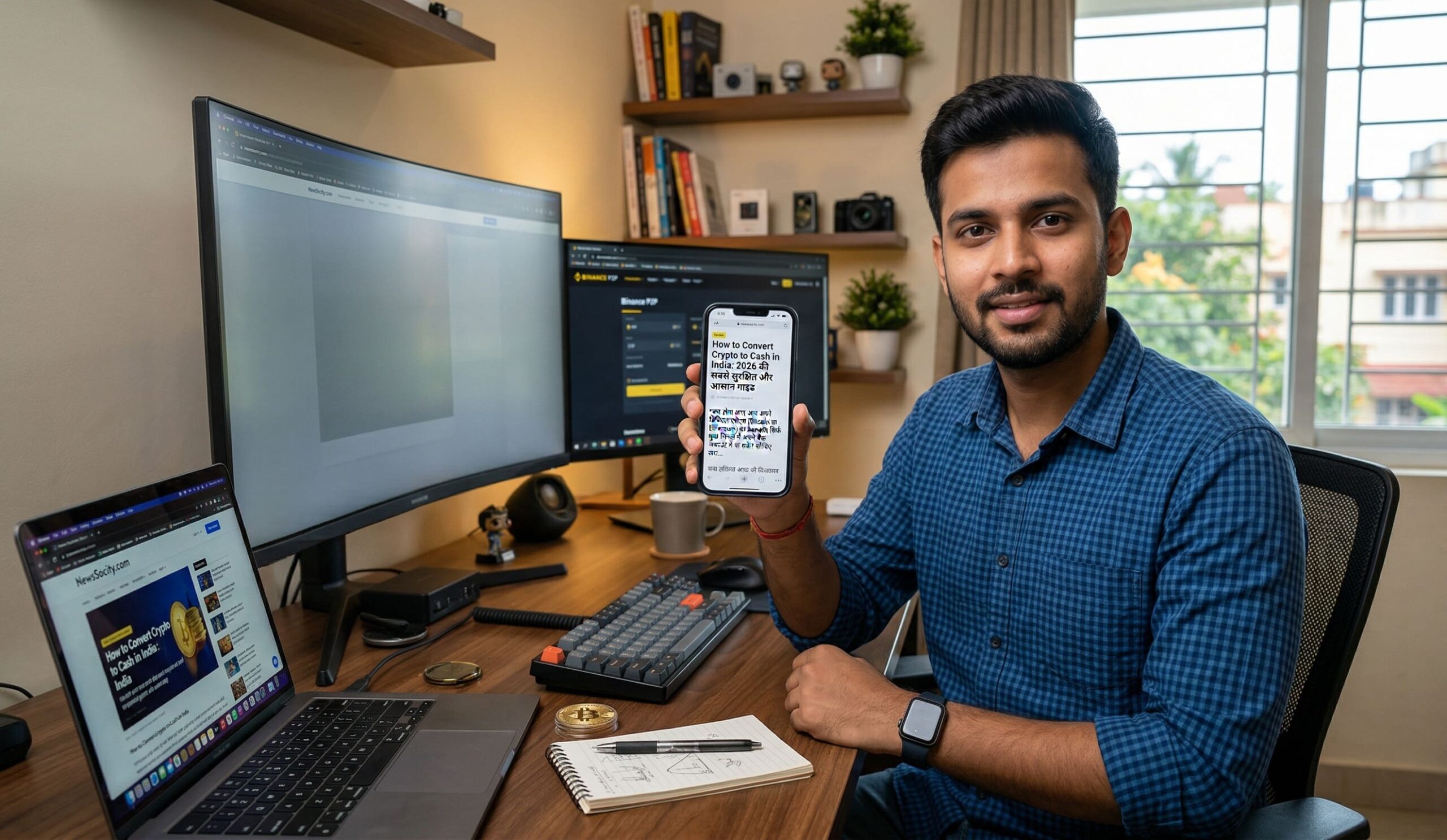 How To Convert Crypto To Cash India Guide 1 Scaled