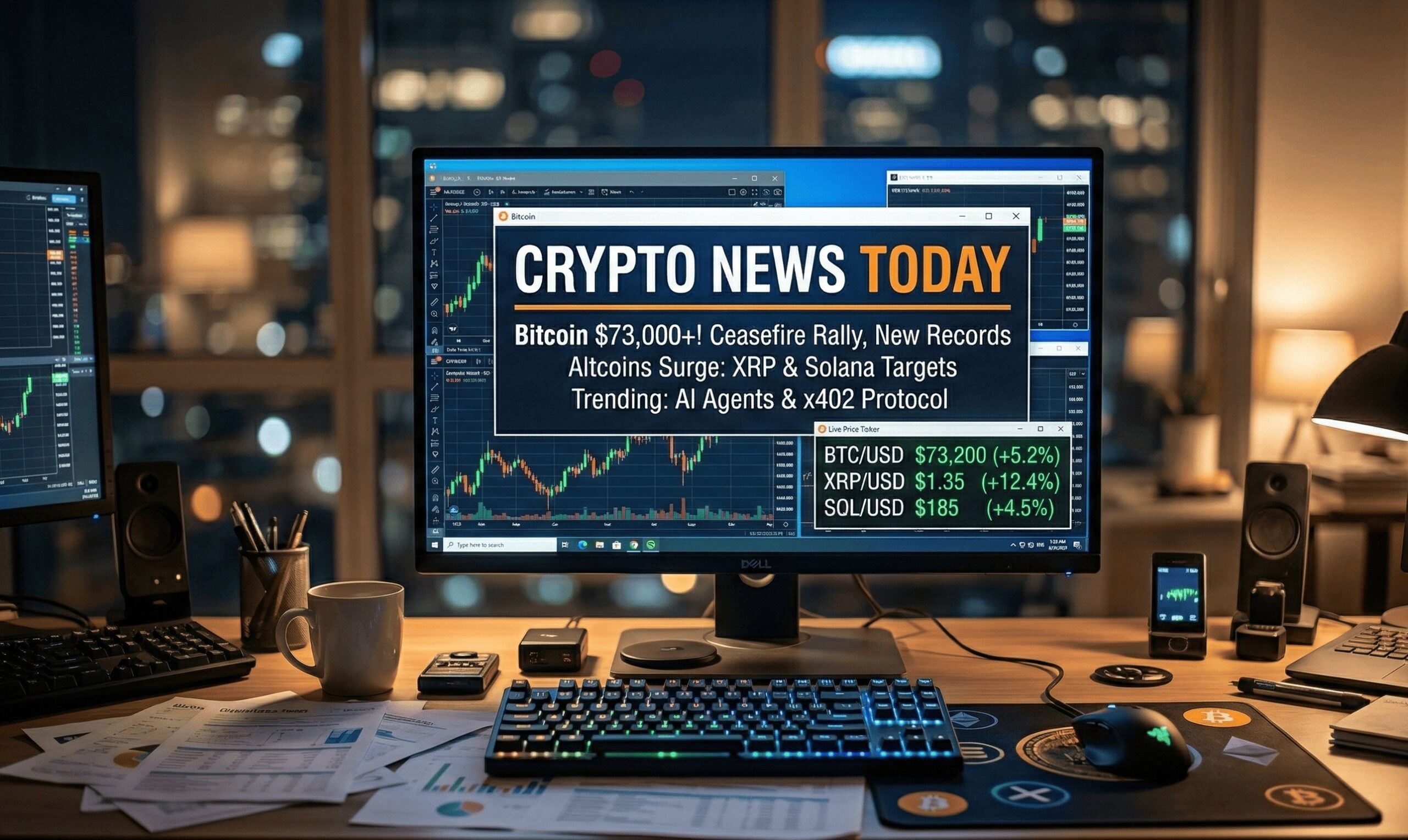 Crypto News Today: Bitcoin ने तोड़ा रिकॉर्ड, क्या अब Altcoins खरीदें?